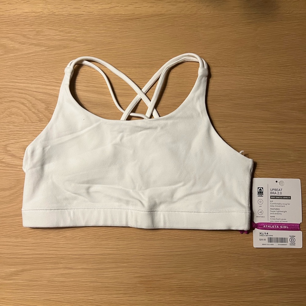 NWT Athleta Upbeat Bra 2.0